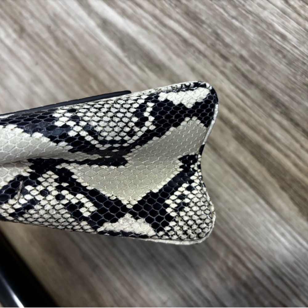 KHAITE Audrey Python Snake Crossbody Shoulder Clu… - image 11